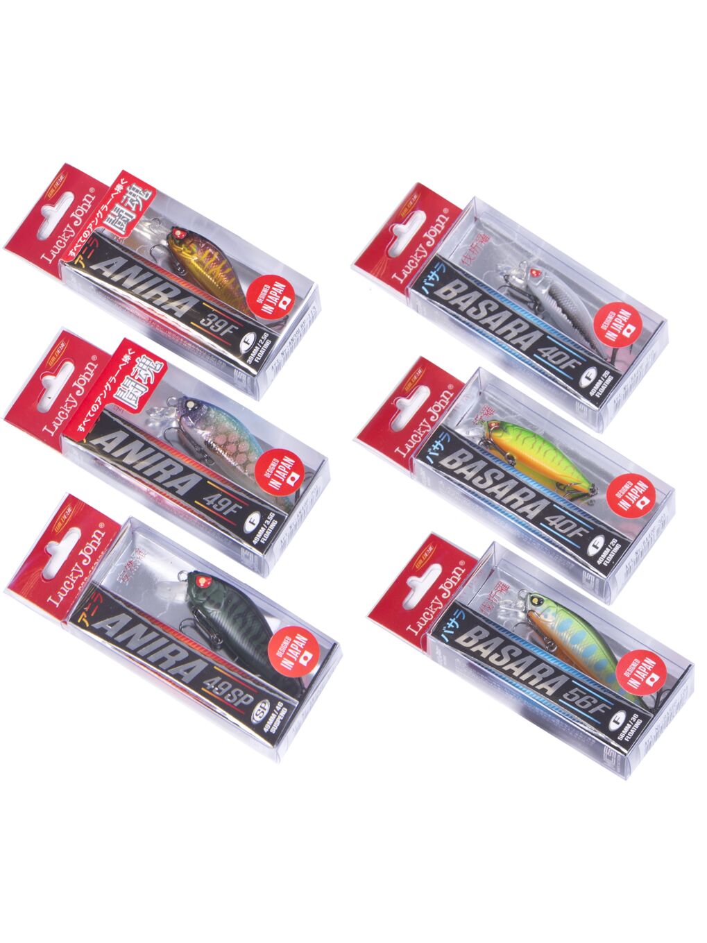 

Воблеры LJ Pro Series 02 SET 6шт. набор