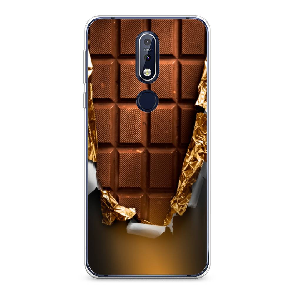 

Чехол Awog на Nokia 7.1 / Нокиа 7.1 "Шоколадка", 122050-10