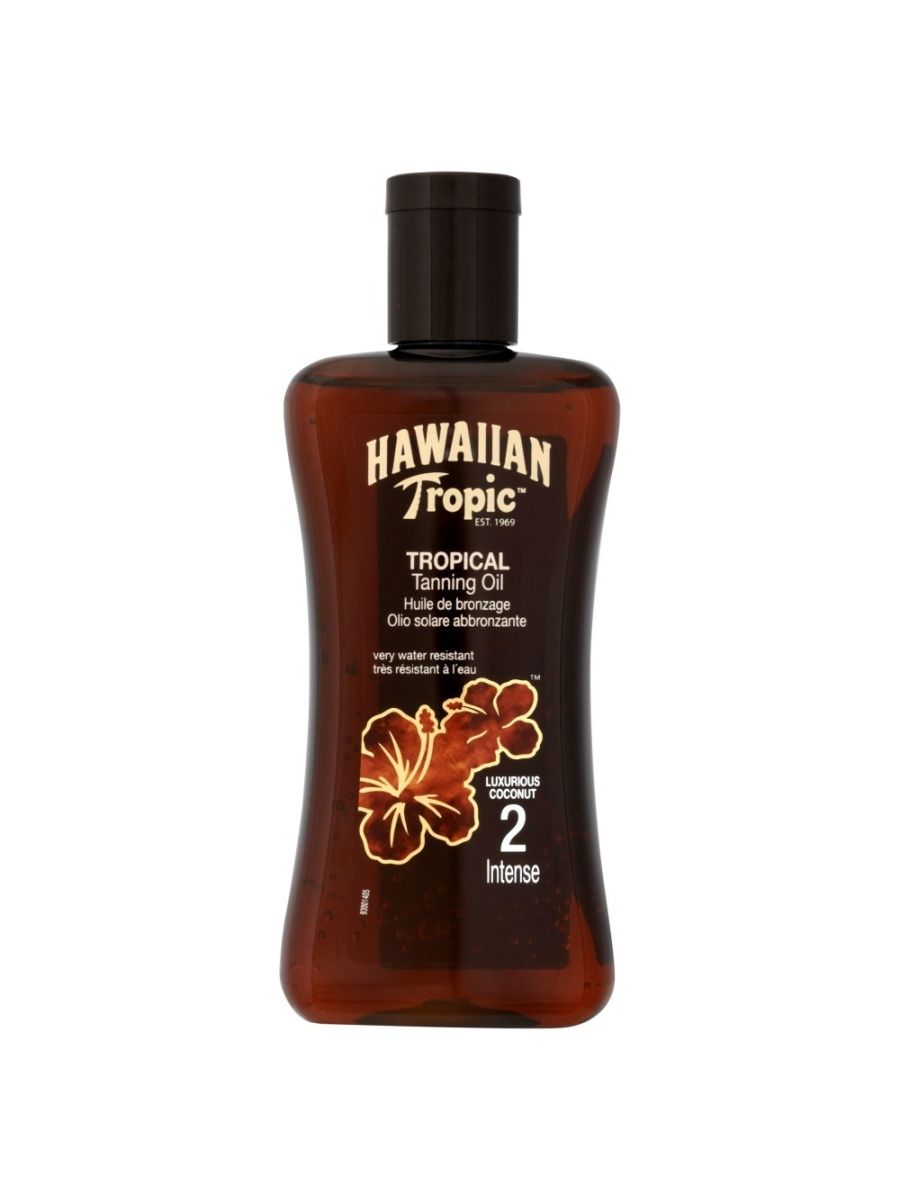 Масло для загара Hawaiian tropic Гавайское тропическое масло спрей SPF 2