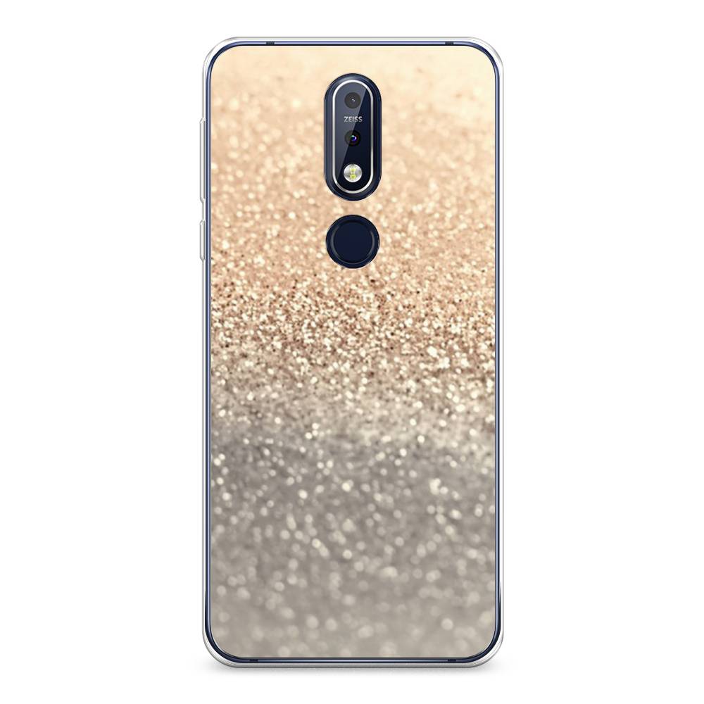 

Чехол Awog "Песок золотой рисунок" для Nokia 7.1