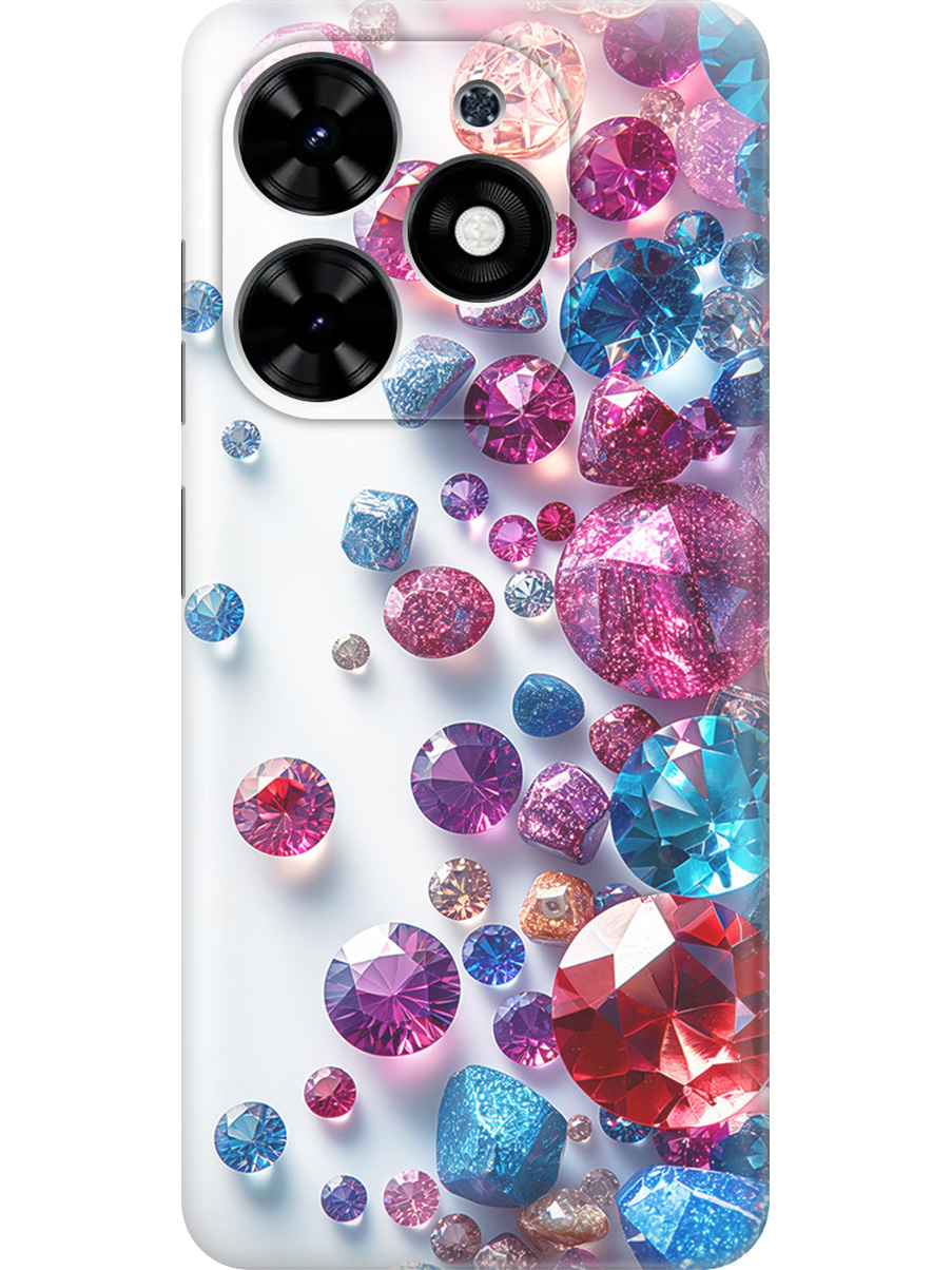 

Силиконовый чехол на Tecno Spark Go 2024 / Spark 20 / 20C / Pop 8 с принтом 813760, Прозрачный;белый;розовый;синий, 777768831