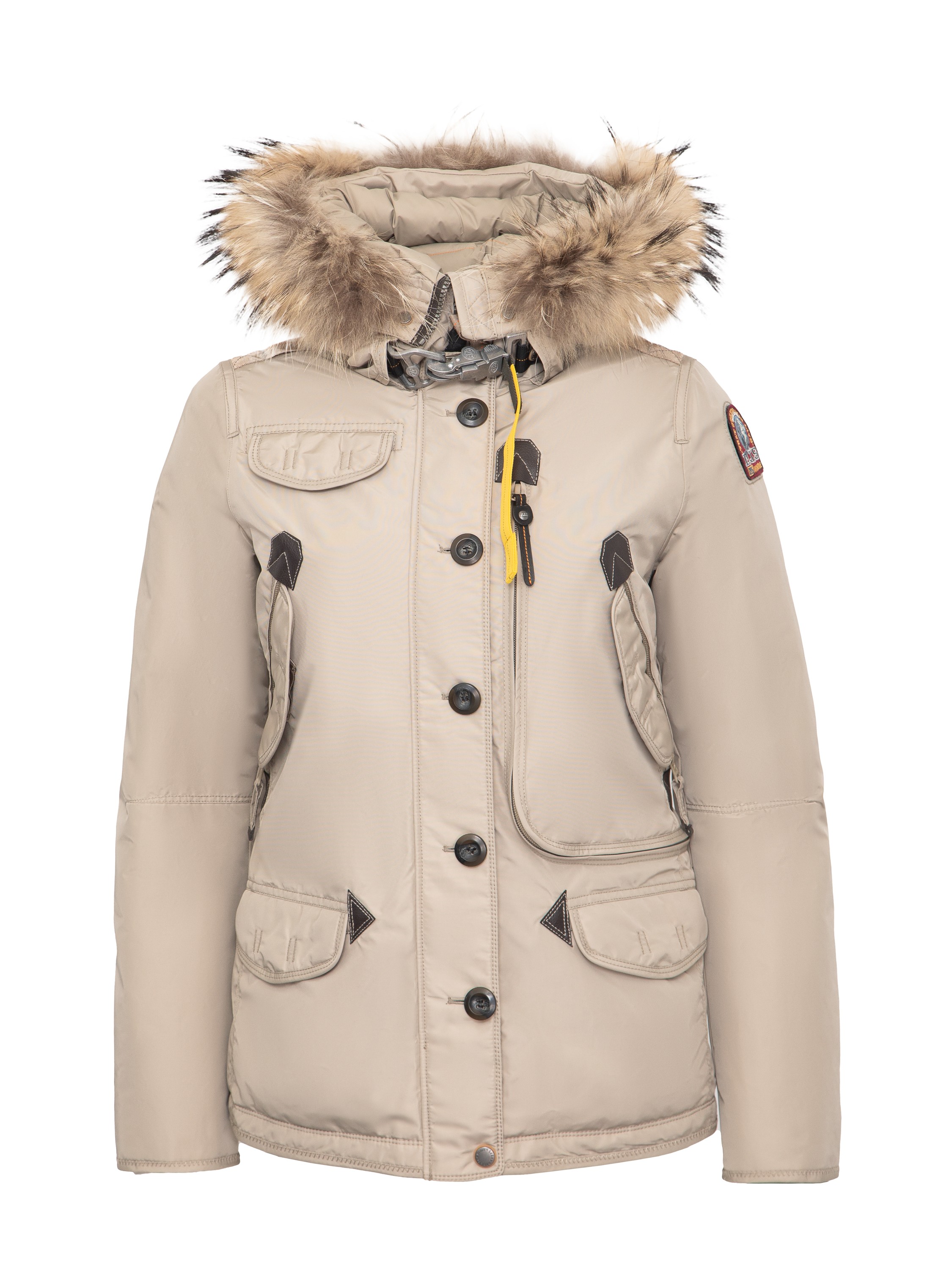 

Пуховик женский Parajumpers MA35DORIS бежевый 46 RU, MA35DORIS
