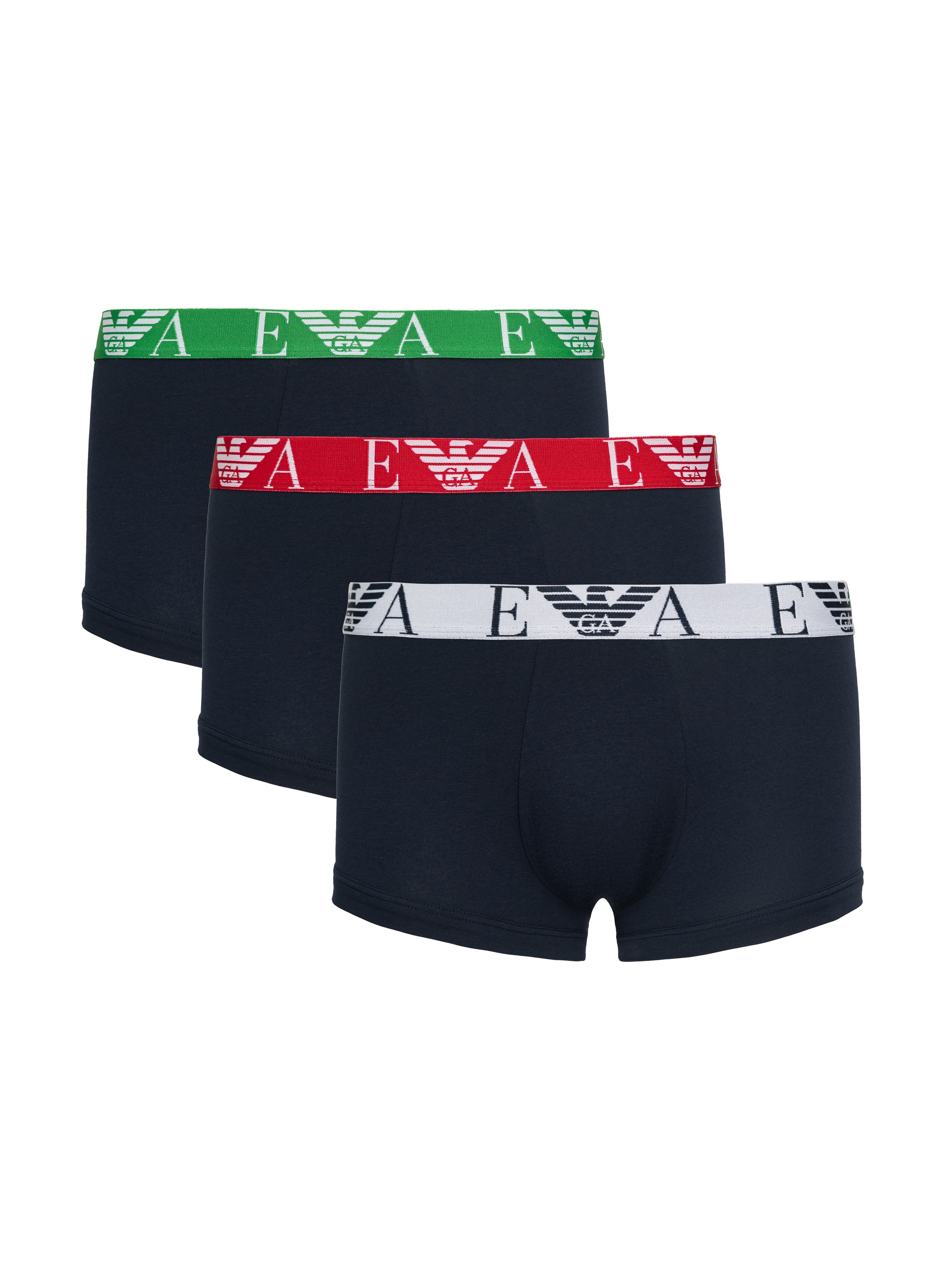 

Комплект трусов мужских EA Underwear 1113572F715 разноцветных 48 RU, Разноцветный, 1113572F715