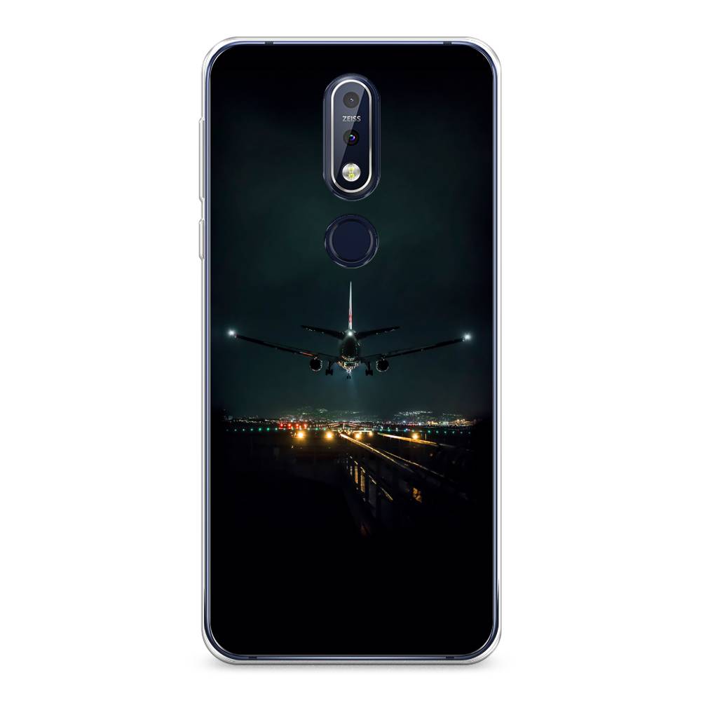 

Чехол Awog на Nokia 7.1 / Нокиа 7.1 "Ночной рейс", 122050-6