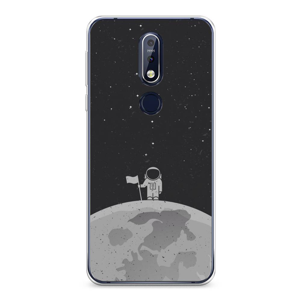 

Чехол Awog на Nokia 7.1 / Нокиа 7.1 "Первый на Луне", 122050-4