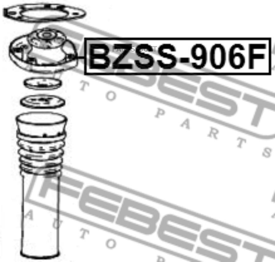 

FEBEST Опора пер.аморт.MERCEDES SPRINTER 906 2005-2013 FEBEST BZSS-906F