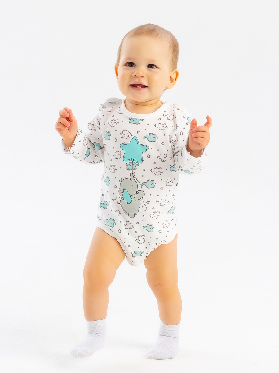 

Боди для мальчиков КотМарКот 919122398 цв. голубой р. 80, 919122398_80