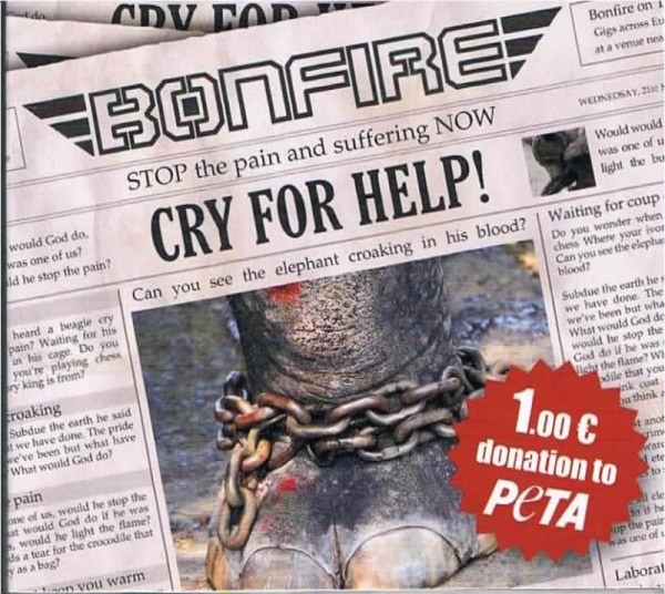 

Bonfire: Cry For Help (1 CD)