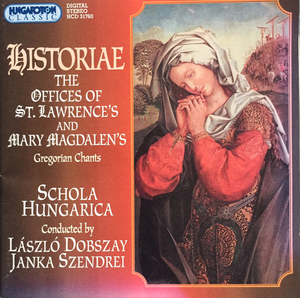

Gregorian Chants - The Offices Of St. Lawrence And Mary Magdalene (1 CD)
