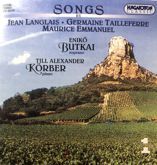

Langlais / Tailleferre / Emmanuel: Songs (1 CD)