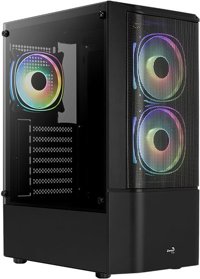 Корпус компьютерный AeroCool Quantum-G-BK-v2 Black