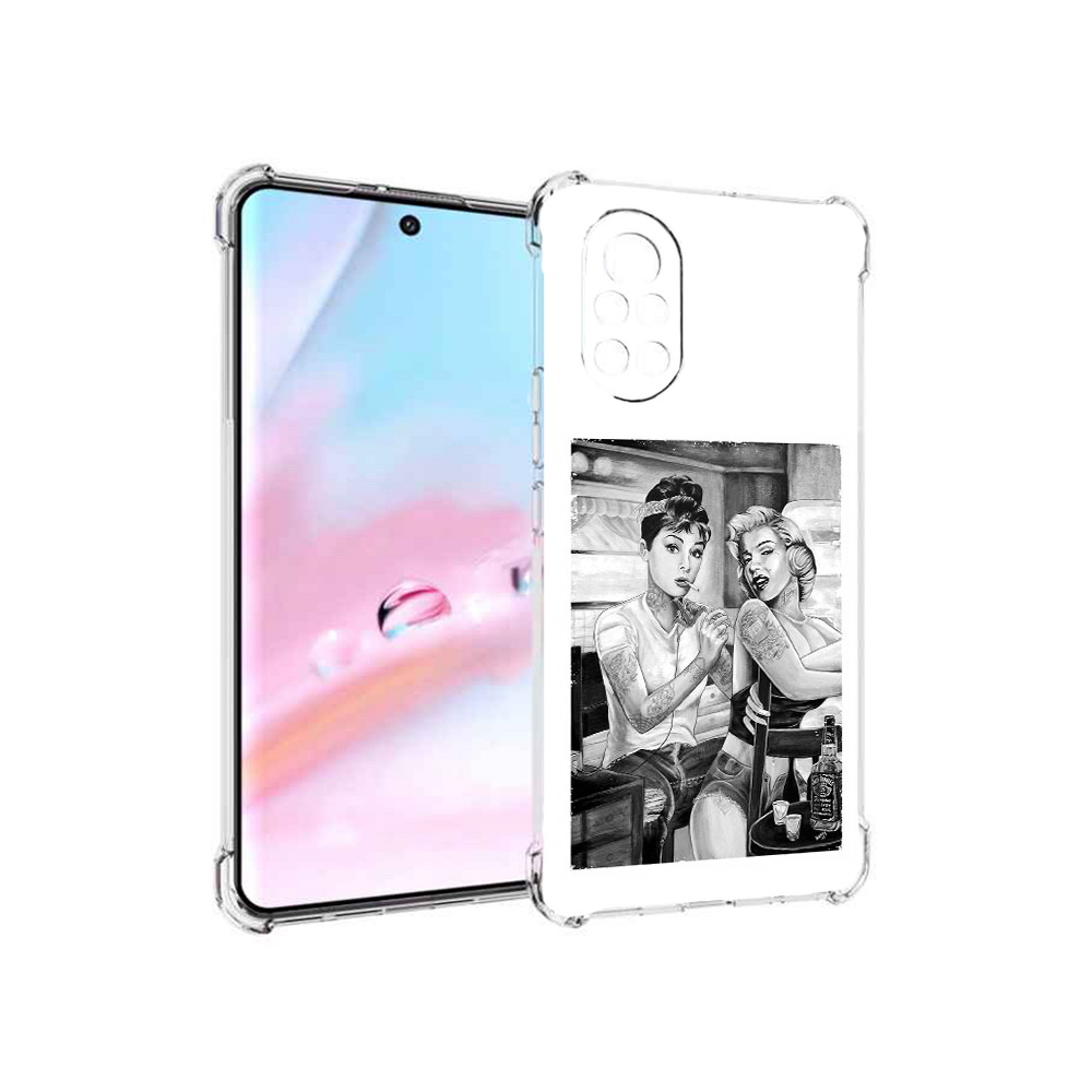 

Чехол MyPads тату мастер для Huawei Nova 8 (ANG-LX1), Прозрачный, Tocco
