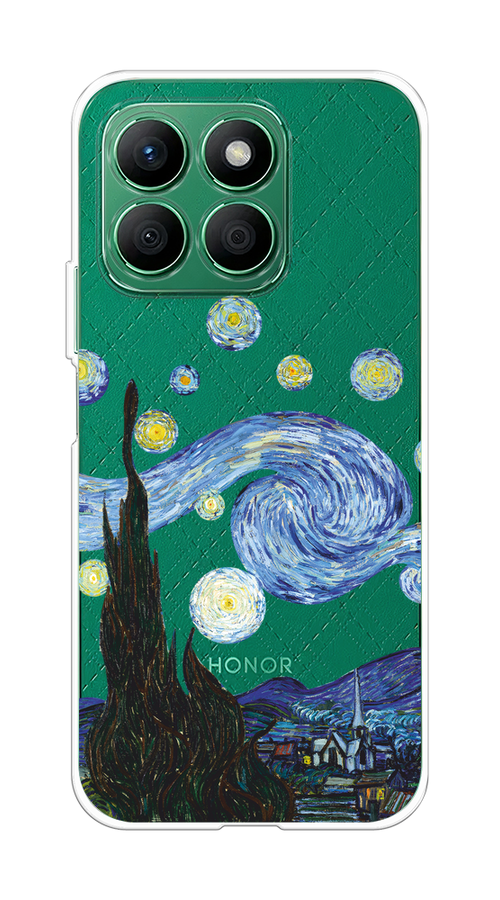 

Чехол на Honor X8B "Ночь Ван Гога", Голубой;синий;черный, 6123250-1