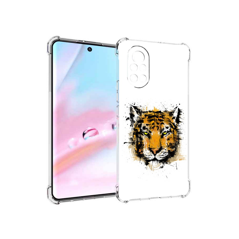 

Чехол MyPads тигруля для Huawei Nova 8 (ANG-LX1), Прозрачный, Tocco