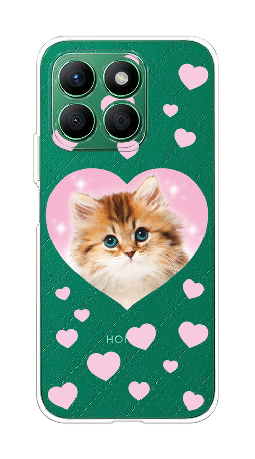 

Чехол на Honor X8B "Котенок в сердце", Розовый;оранжевый;белый;прозрачный, 6123250-1