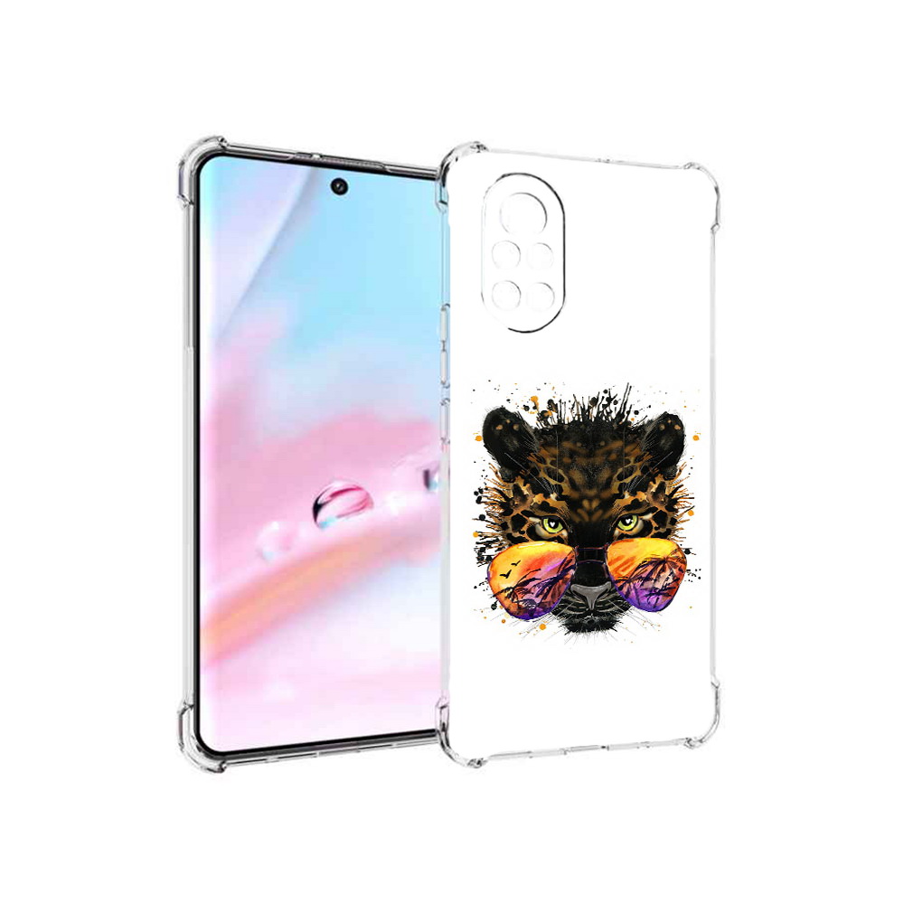 

Чехол MyPads тропический леопард для Huawei Nova 8 (ANG-LX1), Прозрачный, Tocco