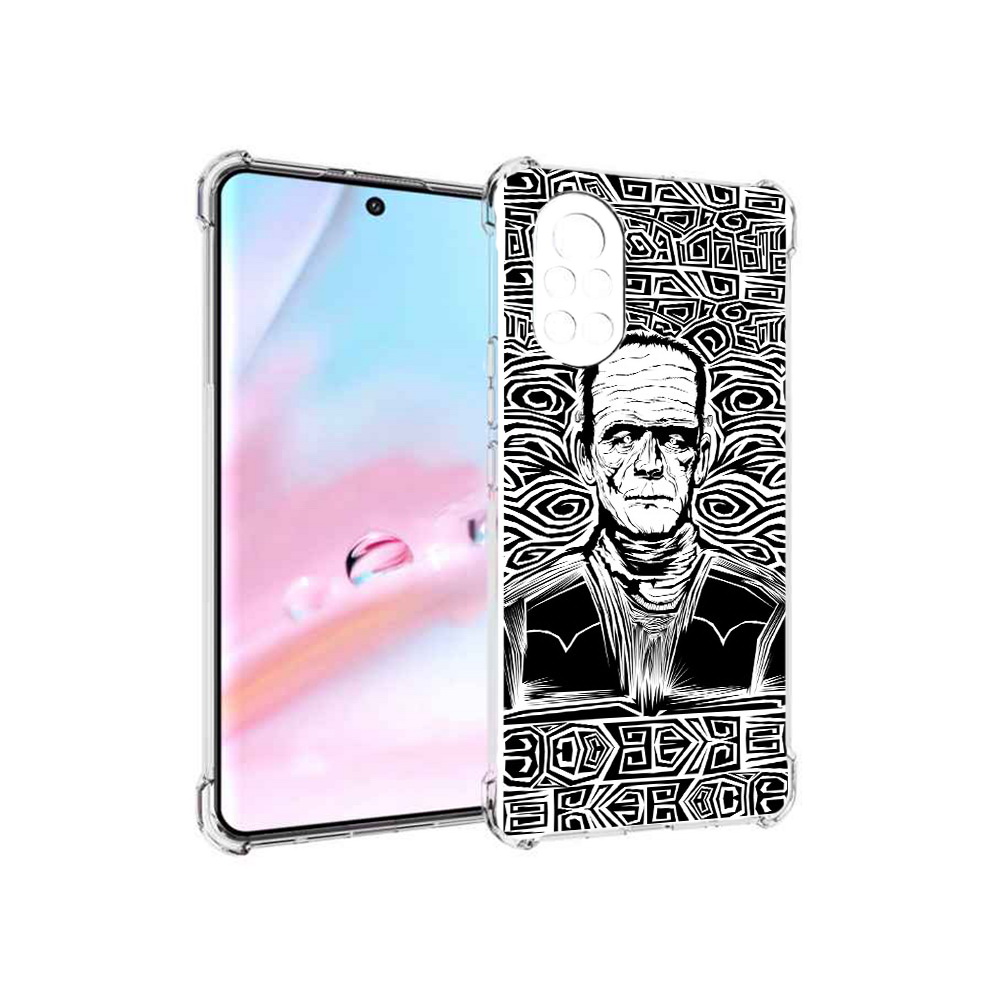 

Чехол MyPads франкенштейн черно белый для Huawei Nova 8 (ANG-LX1), Прозрачный, Tocco