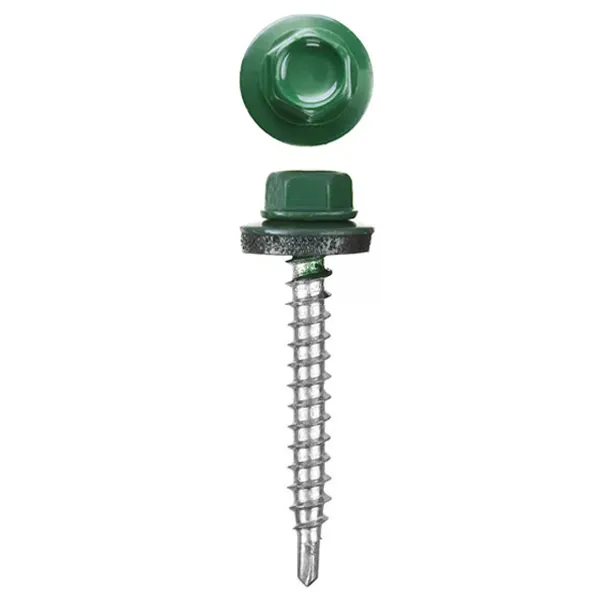 

Саморез кровельный FIXXTOOLS крашенный RAL6005 зеленый мох 5.5х25мм 100шт
