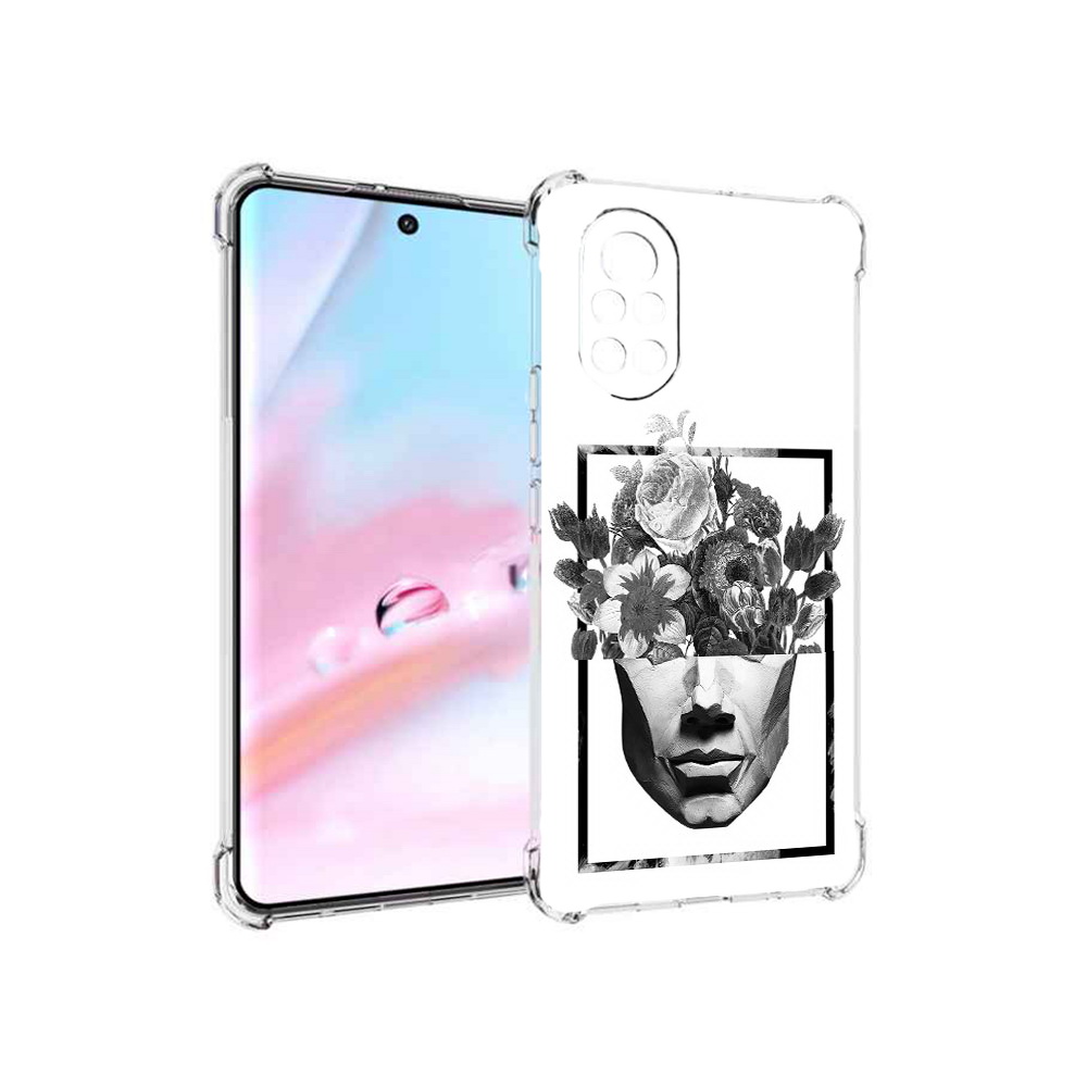 

Чехол MyPads черно белая ваза в абстракции для Huawei Nova 8 (ANG-LX1), Прозрачный, Tocco