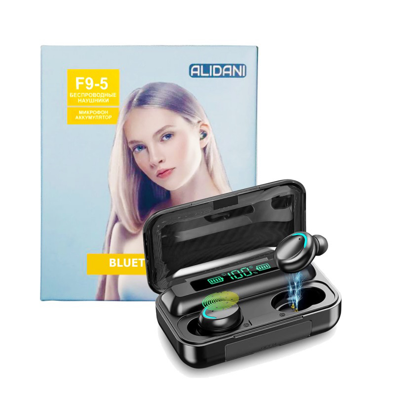 фото Беспроводные наушники alidani f9-5 alidani black (321101)