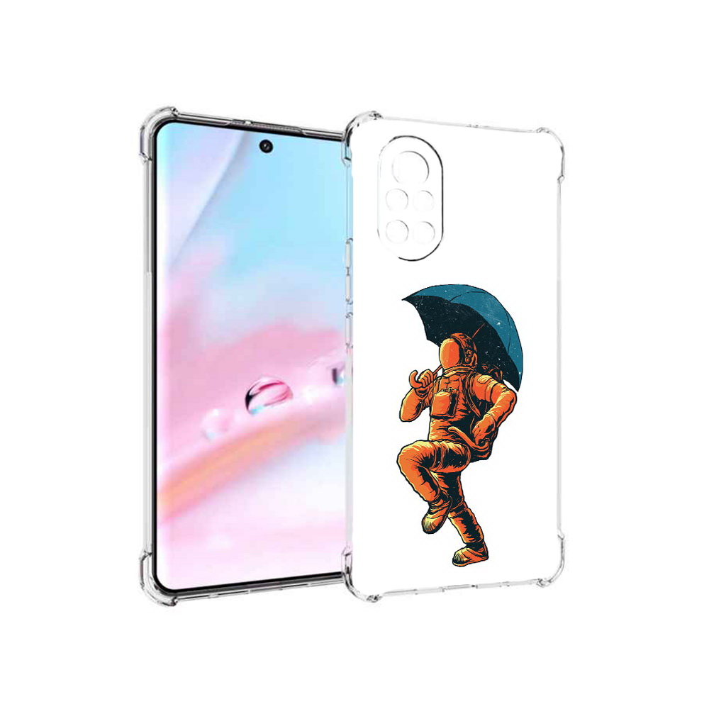 

Чехол MyPads шагающий космонавт с зонтом для Huawei Nova 8 (ANG-LX1), Прозрачный, Tocco