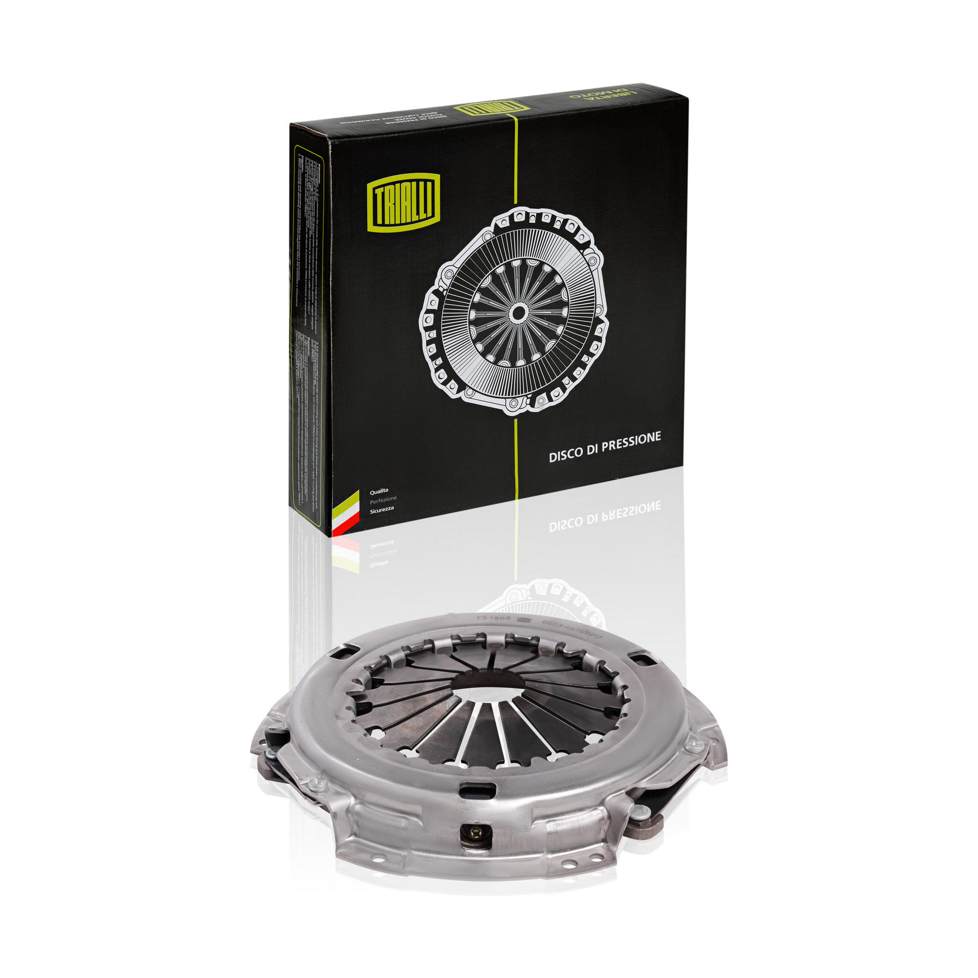 

TRIALLI Диск сцеп. нажим. (корзина) для ам Toyota Camry (01-)Rav4 (05-) 2.4i (FS 1908)