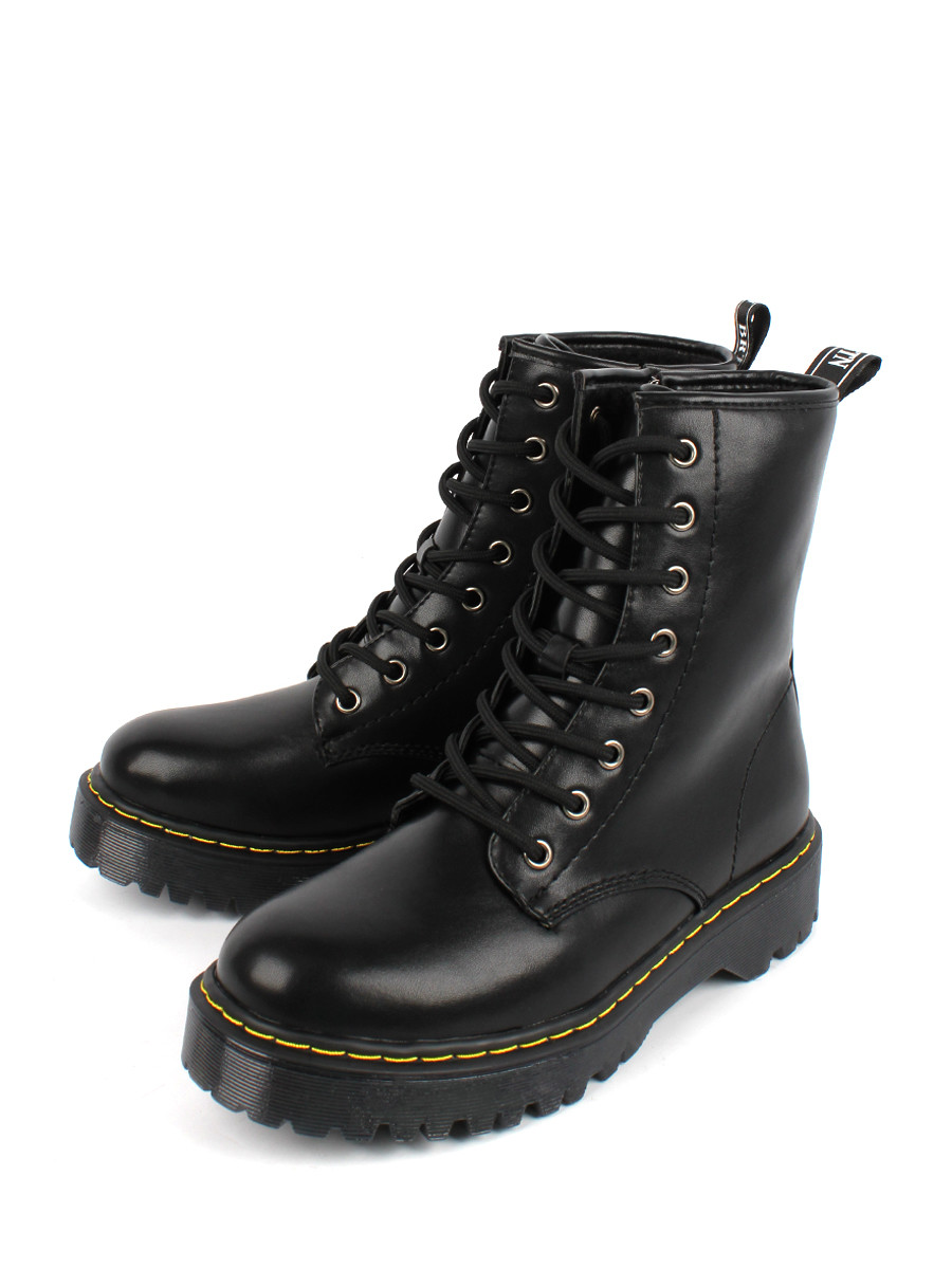 фото Ботинки женские berten bsz 22-163 черные 38 ru