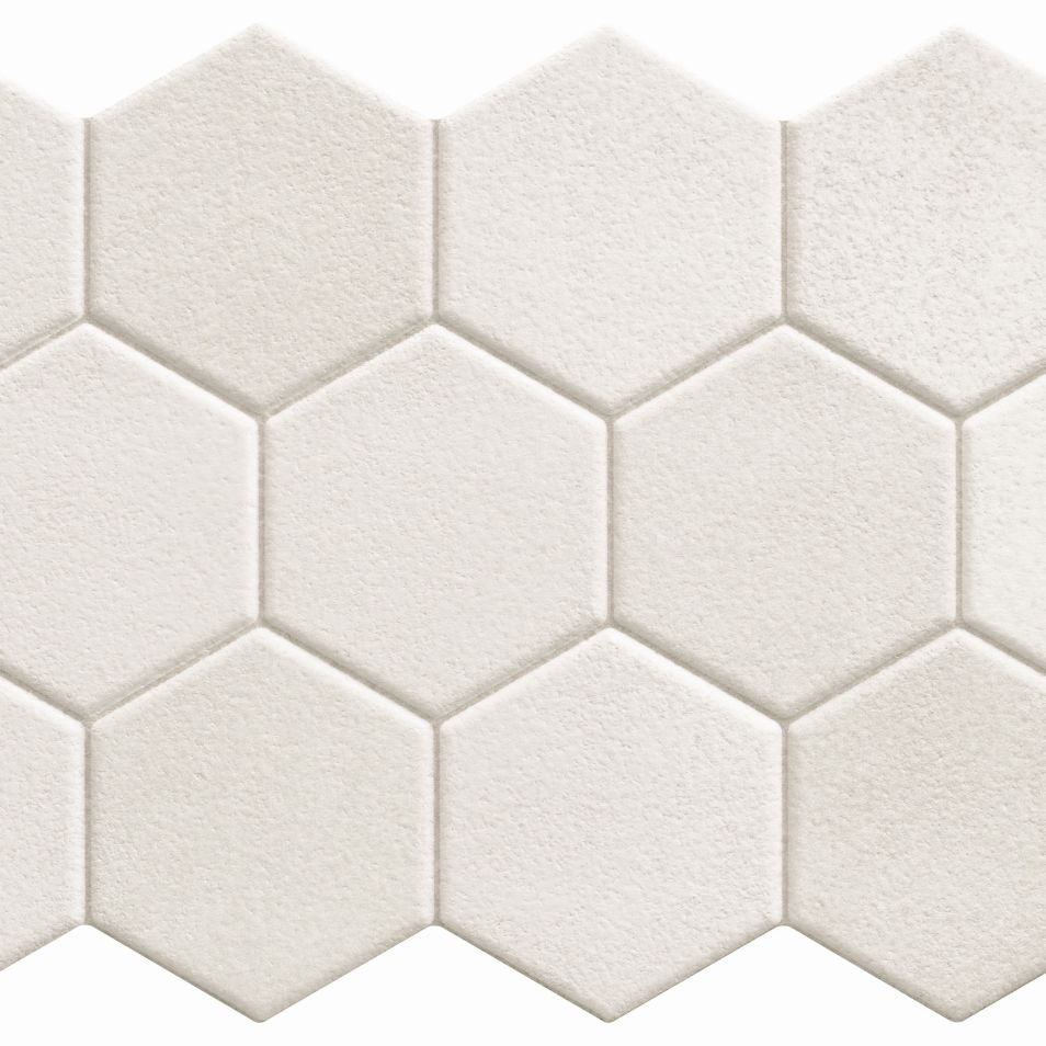 фото Плитка realonda ceramica hex rln0061 white 26.5x51 0.95 м2