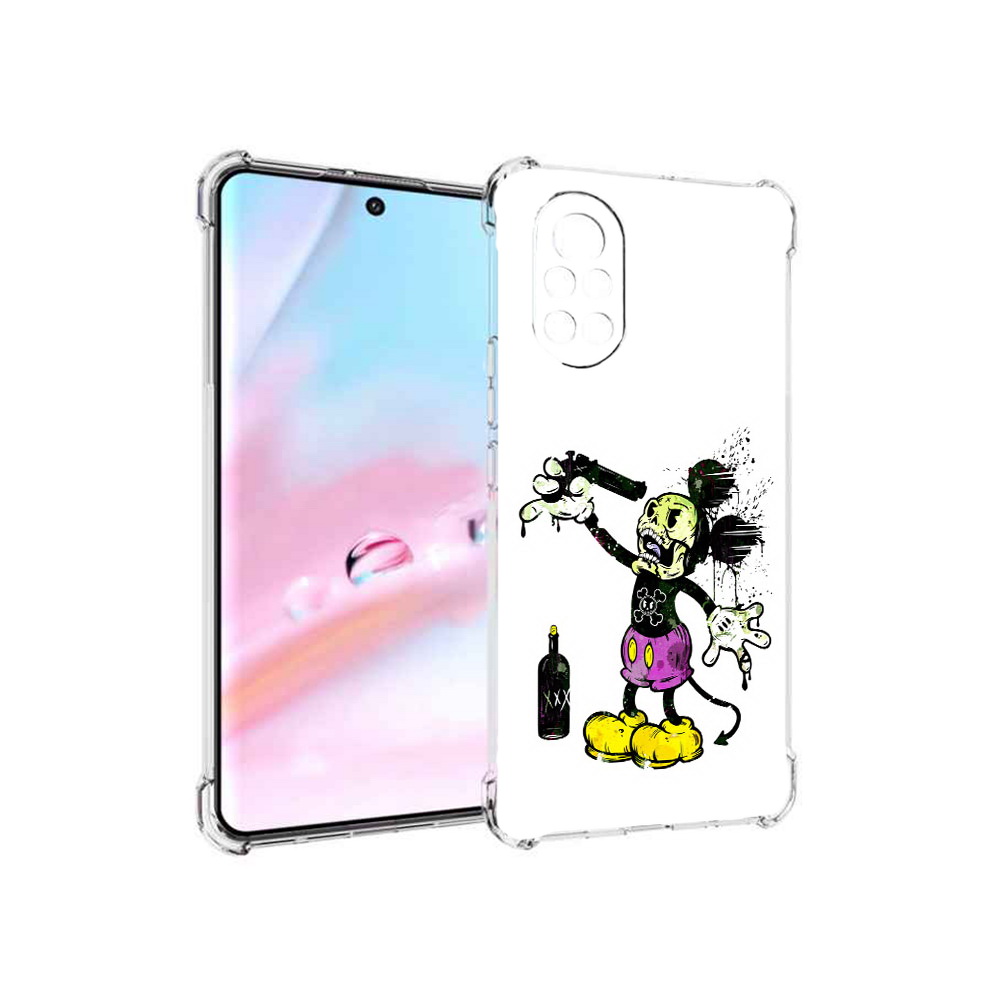 

Чехол MyPads Драг Микки для Huawei Nova 8 (ANG-LX1), Прозрачный, Tocco