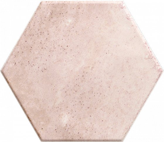 фото Плитка ribesalbes hope pt03133 rose hex glossy 15x17.3 0.86 м2