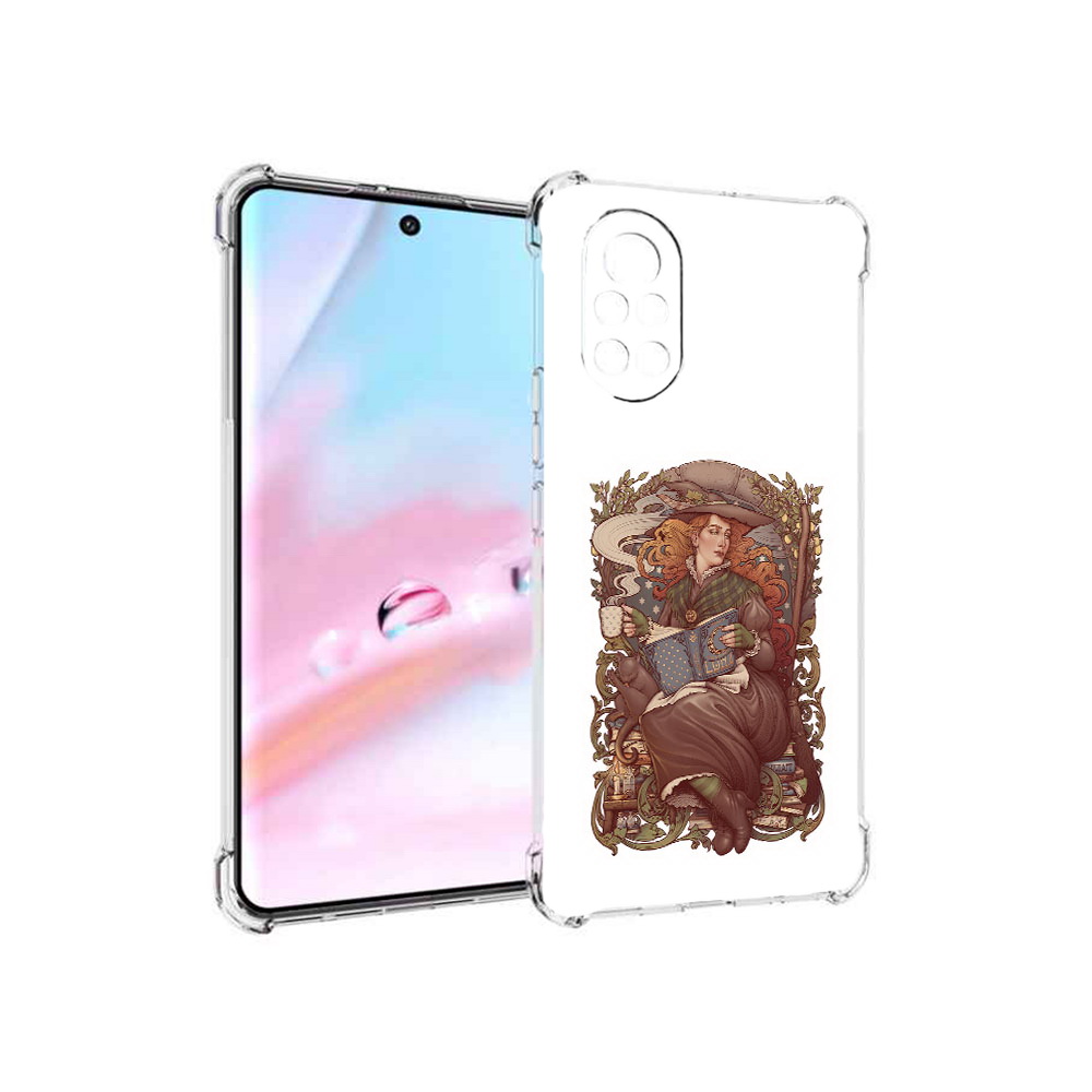 

Чехол MyPads Женские_126 для Huawei Nova 8 (ANG-LX1), Прозрачный, Tocco