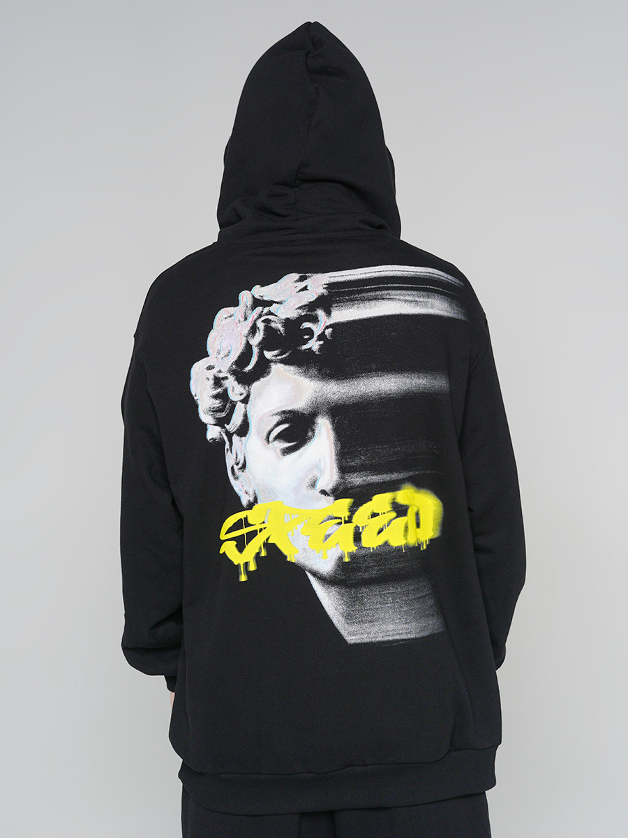 

Худи мужское ТВОЕ 86339 черное XXL, 86339