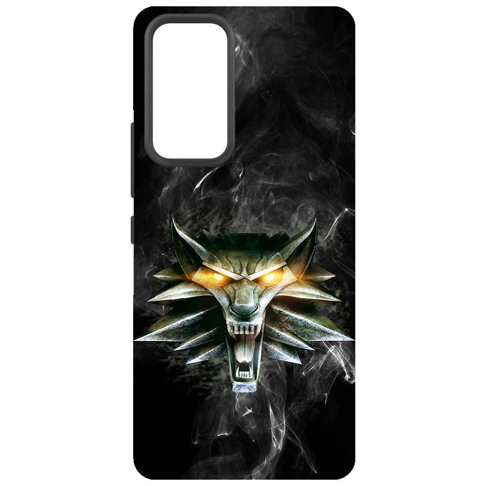 Чехол-накладка Krutoff Soft Case Ведьмак. Школа Волка для Xiaomi 12 Lite черный
