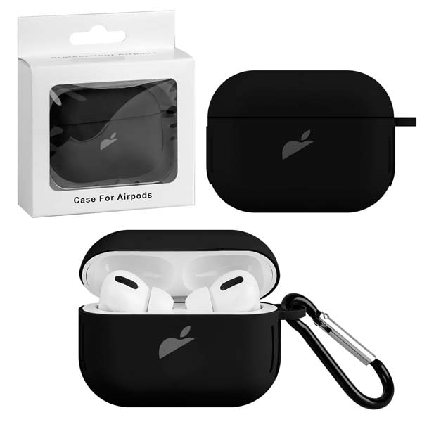 фото Чехол для airpods pro silicon case apl black nobrand