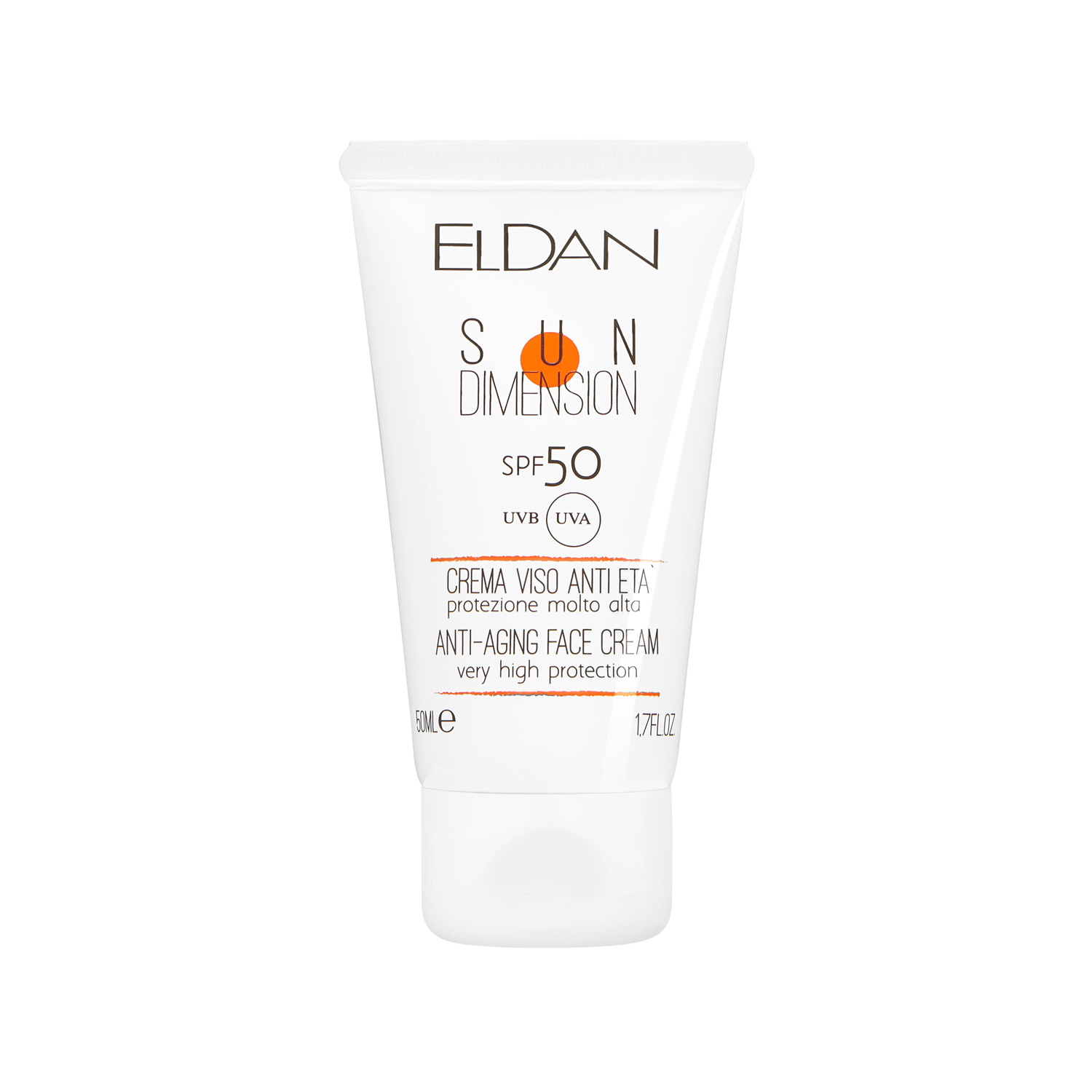 Крем для лица ELDAN Cosmetics Sun Dimension защита от солнца, SPF 50, 50 мл eldan cosmetics средство anti bac touch 10 0