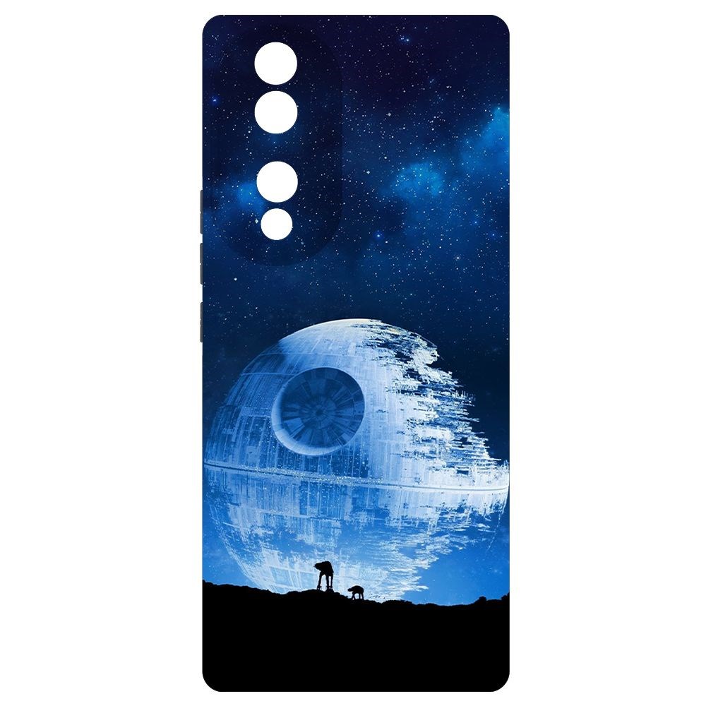 

Чехол-накладка Krutoff Soft Case Звездные Войны. Звезда смерти для Honor 70 черный