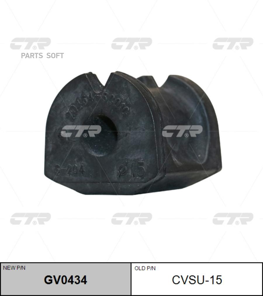 

CTR GV0434 РЕЗИНО ТЕХНИЧЕСКИЕ ИЗДЕЛИЯ GV0434/CVSU15