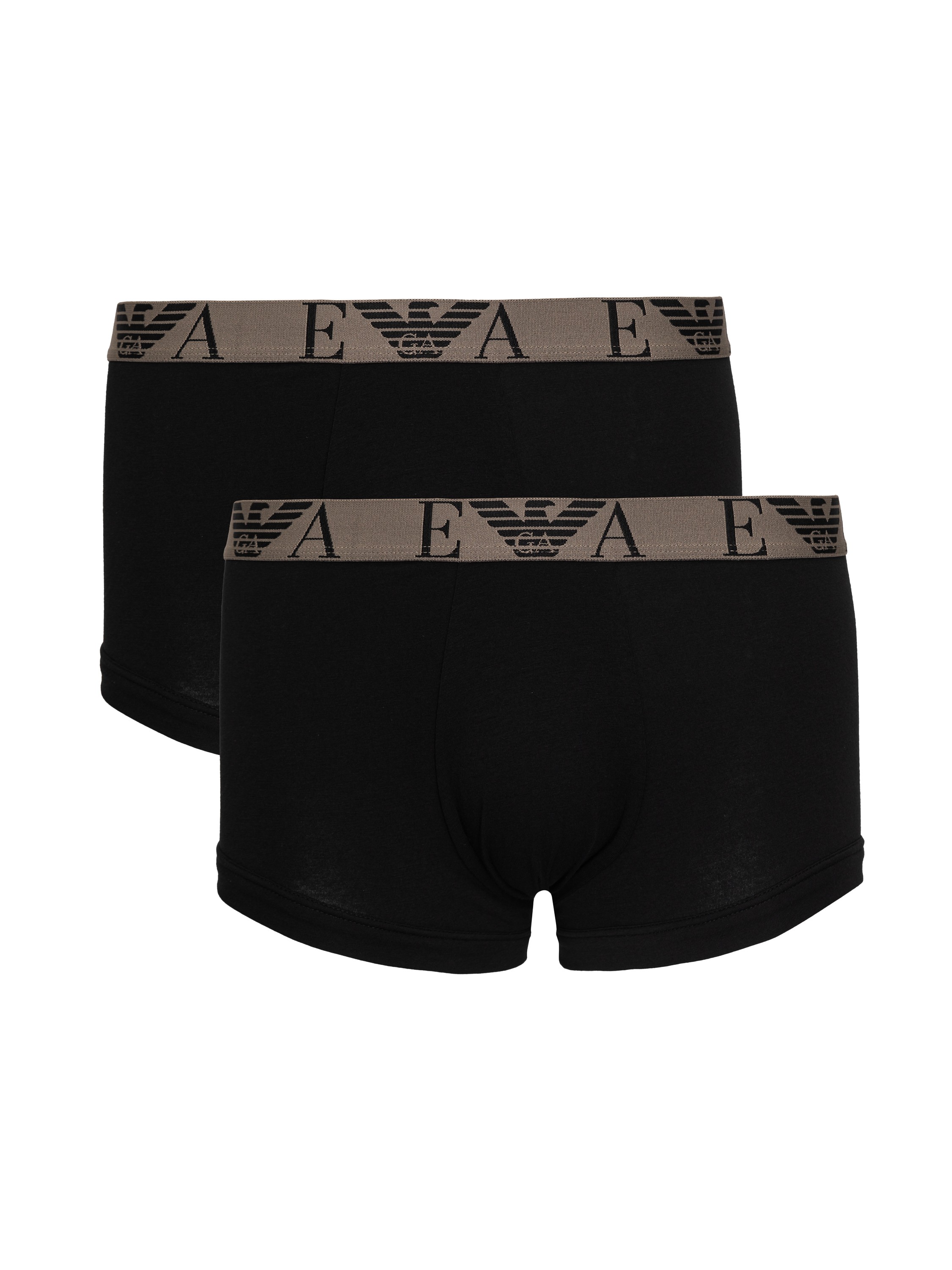 

Комплект трусов мужских EA Underwear 1112102F715 черных 50 RU, Черный, 1112102F715