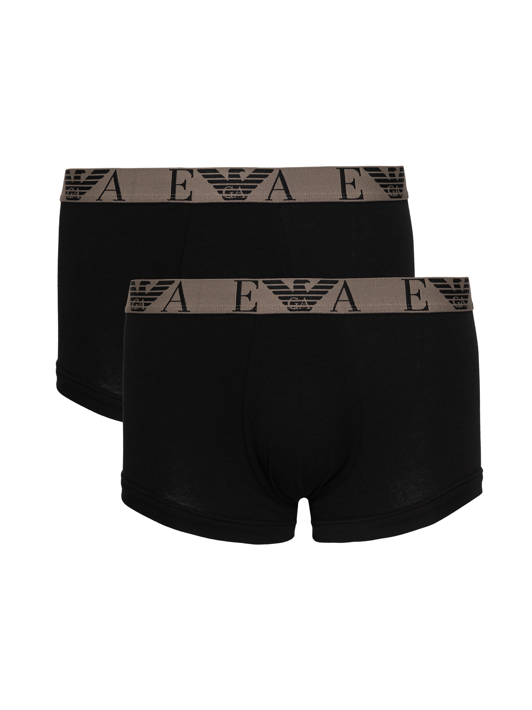 

Комплект трусов мужских EA Underwear 1112102F715 черных 48 RU, Черный, 1112102F715