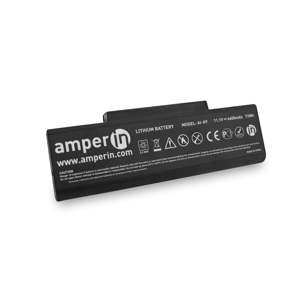 фото Аккумуляторная батарея amperin для ноутбука asus m/pro/z/x/s series 6600mah