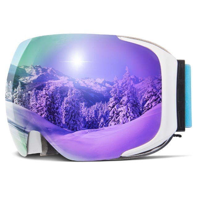 

Маска горнолыжная COPOZZ GOG-2181 Silver / Black