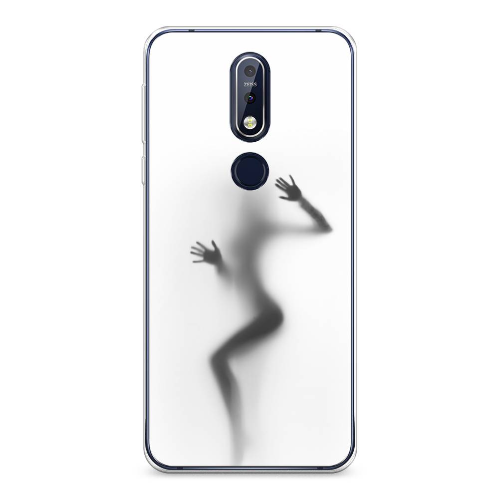 фото Чехол awog "девушка в душе" для nokia 7.1