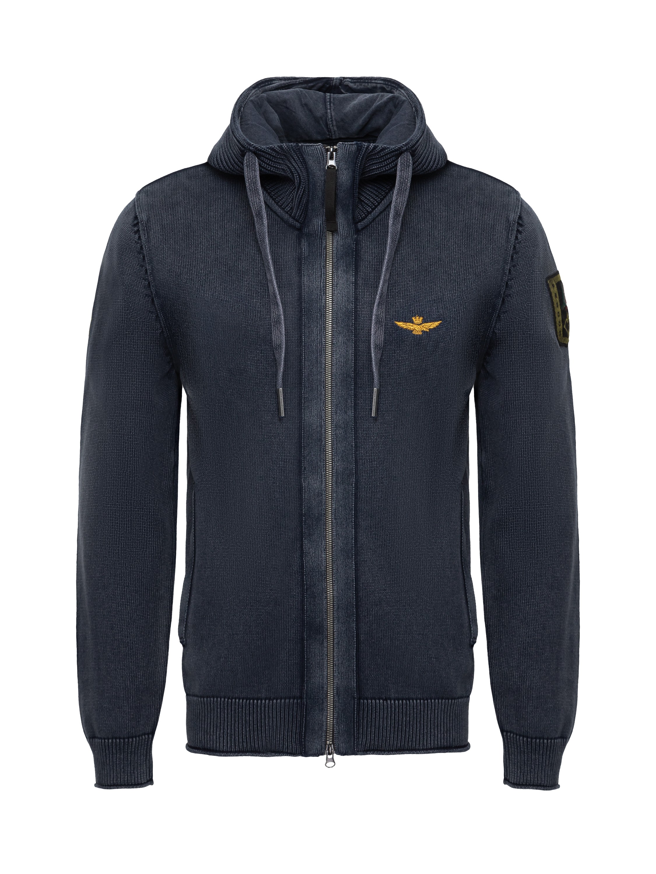 

Толстовка мужская Aeronautica Militare MA1406L385 синяя 50 RU, MA1406L385