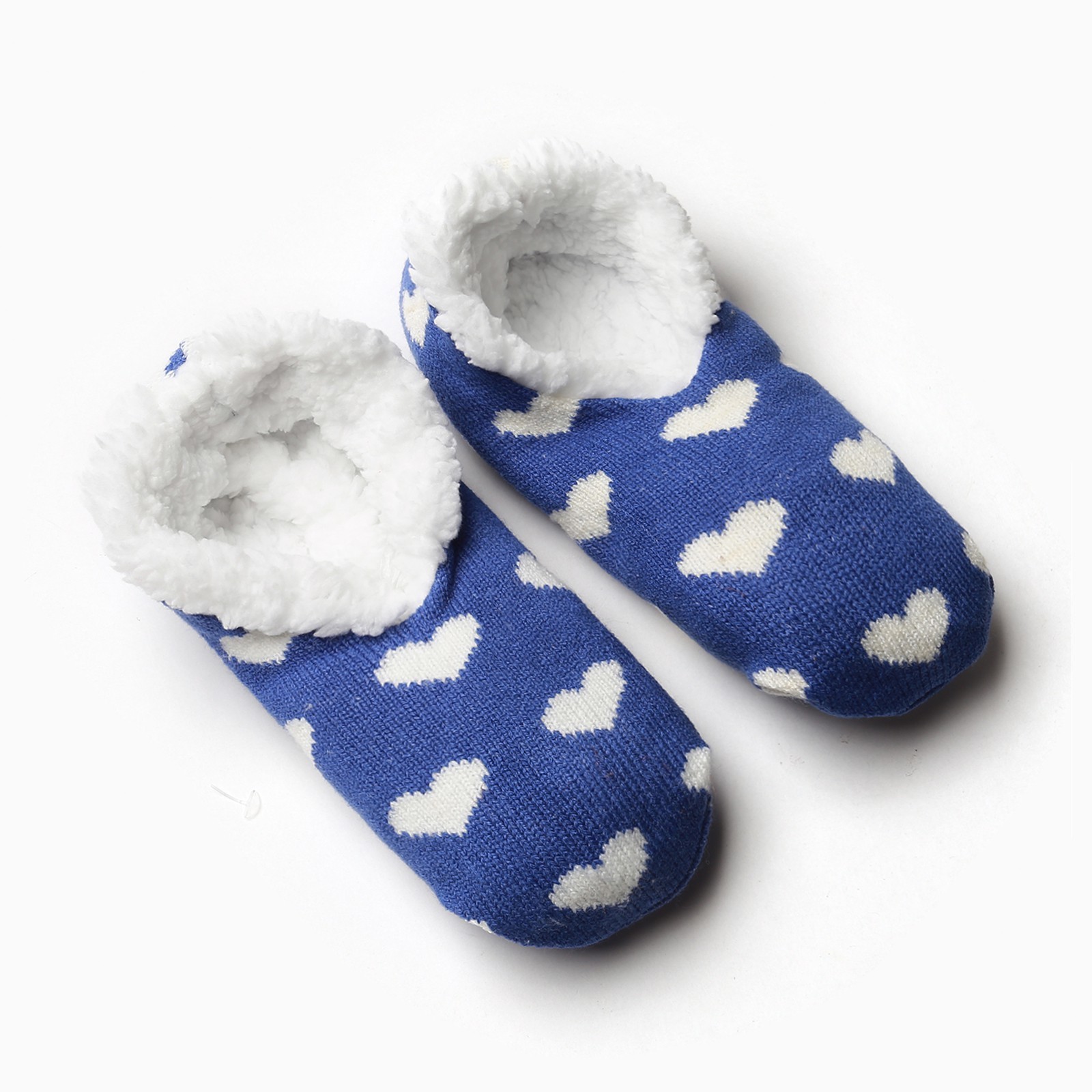 Тапочки-носки женские R&S Kalp синие 36 RU