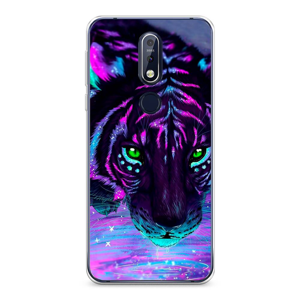 

Чехол Awog "Волшебный тигр" для Nokia 7.1, 122050-1