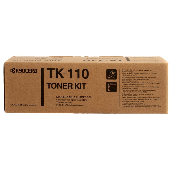 

Тонер-картридж для лазерного принтера Kyocera TK-110 черный, оригинальный, TK-110