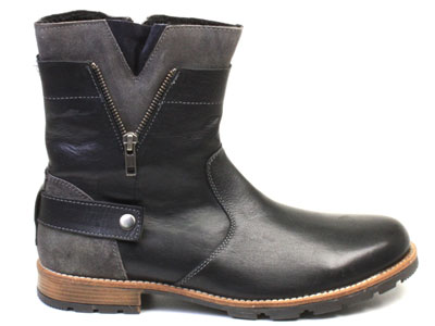 фото Полусапоги мужские airbox 135870 черные 41 ru