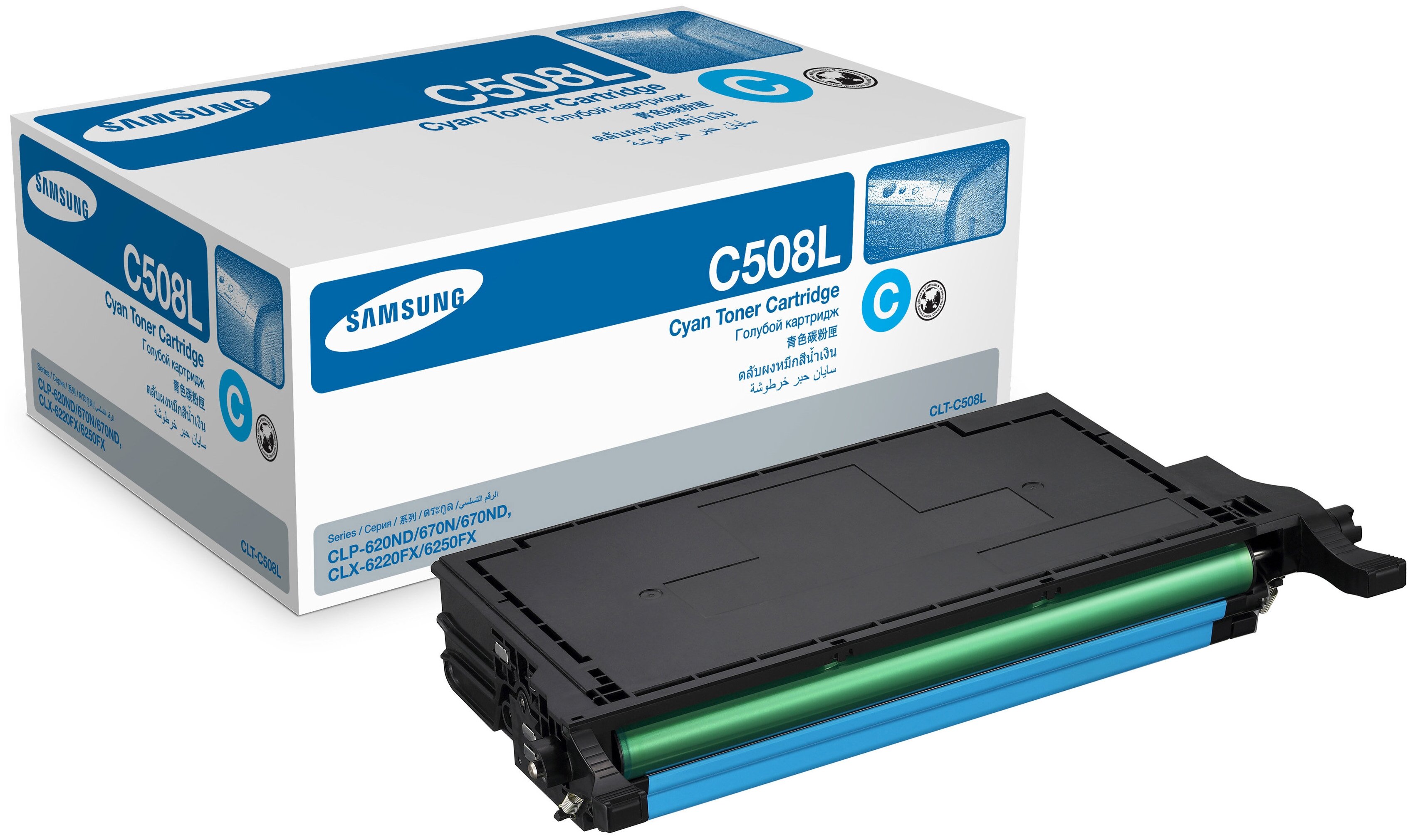 

Картридж Samsung CLT-C508L (голубой экономичный), CLT-C508L (голубой экономичный)
