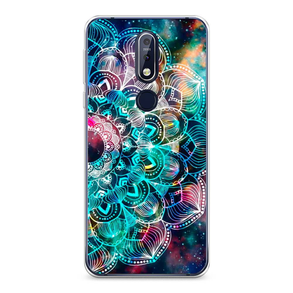 

Чехол Awog на Nokia 7.1 / Нокиа 7.1 "Мандала космос", 122050-4