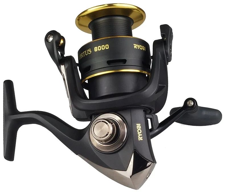 

Катушка рыболовная безынерционная RYOBI Virtus 6000, Черный;желтый, Virtus